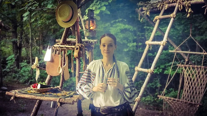 Bushcraft Camp In The Woods - Bushcraft Camp Proje...