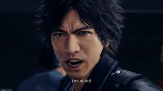 Judge Eyes: final long battle but with Affected Fight