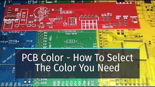 Pcb Color - How To Select The Color You Need