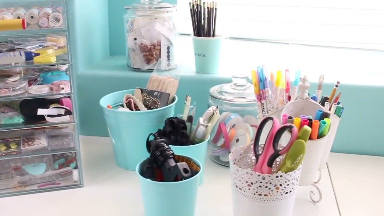 How I Store and Organize Sewing Notions Using Drawers, Baskets, Acrylic  Containers, and More! 