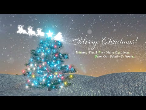 クリスマス動画カード23 メリークリスマス Merry Christmas Youtube