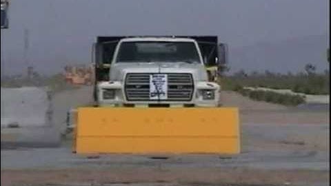 Access Control Road Blocker Crash Test