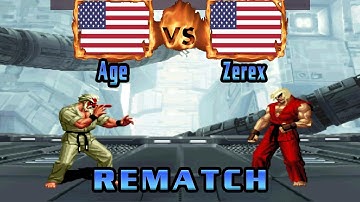 SVC Chaos - SNK vs Capcom Plus - Age (USA) VS (USA) Zerex [svcplus] [Fightcade] [Rematch]