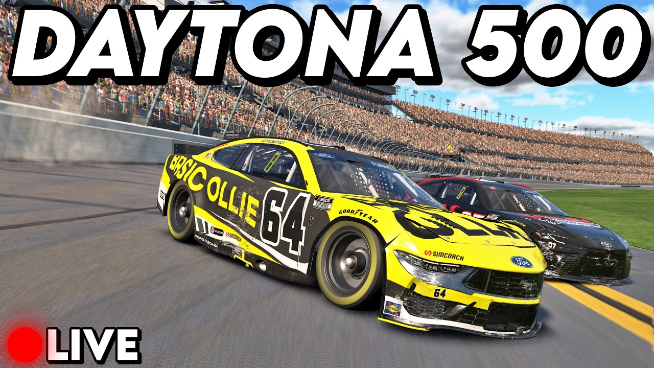 iRacing Special Event: Daytona 500! (Final Attempt)