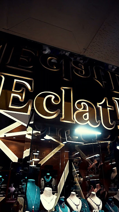 From Vision to Reality: The Exquisite Makeover of ECLAT D'OR Jewelry Store #amcreative #getcreative