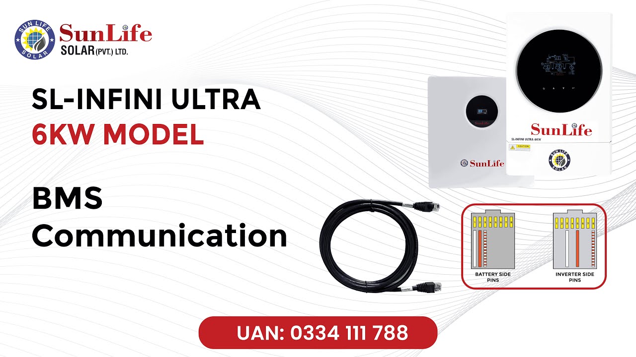 BMS Communication Procedure – INFINI ULTRA  6kW | Sunlife Solar Official Guide