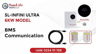 BMS Communication Procedure – INFINI ULTRA  6kW | Sunlife Solar Official Guide