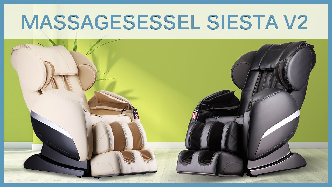 Massagesessel - Siesta V2 (Produktvorstellung)