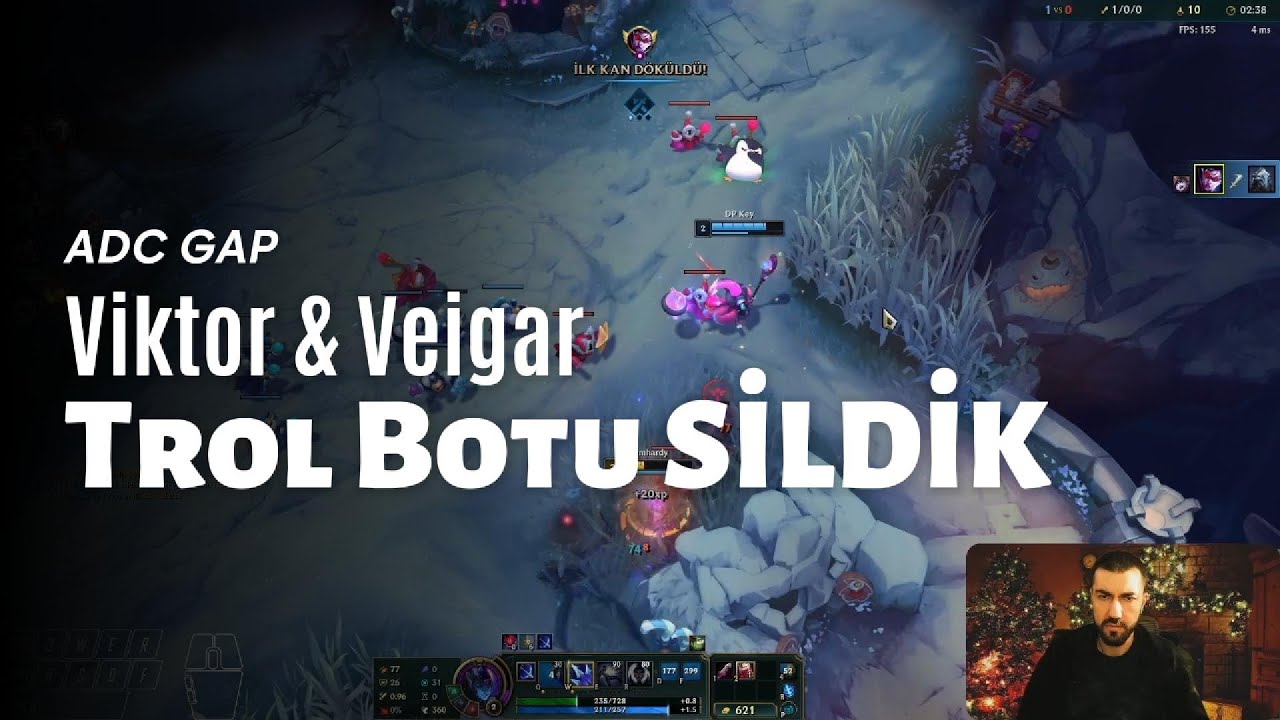 Vayne ADC Şov | Lulu Destekle Viktor & Veigar Ezmesi | League of Legends