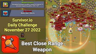 Survivor.io Legendary Baseball Bat Preview