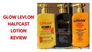 GLOW LEVLON HALFCAST LOTIONS REVIEW