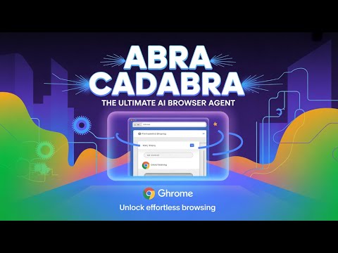 Abra Cadabra - AI Browser Control Agent video preview 2