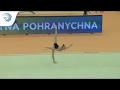 Khrystyna POHRANYCHNA (UKR) - 2018 Rhythmic Europeans, junior clubs final