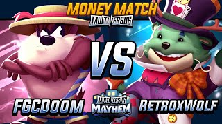 MONEY MATCH FCGDOOM (Taz) vs RetroxWolf (Reindog)