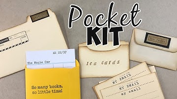 Various pockets for the portfolio file folder insert Video #2