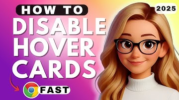 How to Disable Hover Cards in Google Chrome