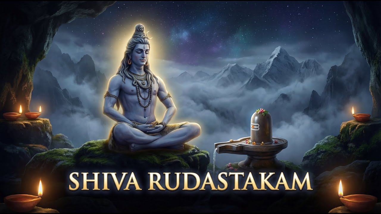 🔱 Rudrastakam | 11 Times Chanting | Lord Shiva Stotram for Peace & Positivity 🔱