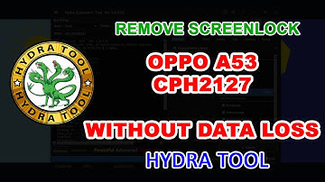 How to Remove Oppo A53 CPH2127 Screenlock Pattern Password Without Losing Data | By Hydra Tool