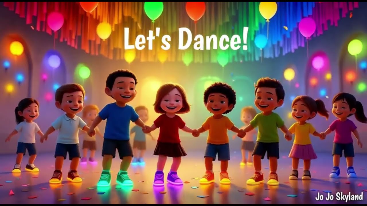 Magic Shoes – Step, Skip, Spin! 👟✨ | Fun Kids Song | Playful Nursery Rhyme