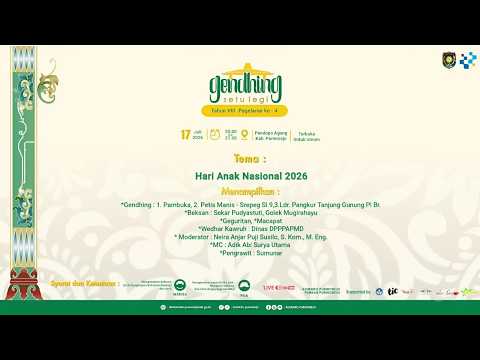 🔴 LIVE STREAMING - GENDHING SETU LEGI "HARI ANAK NASIONAL 2026"