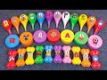 Numberblocks 🏳️🌈 Fun Slime Opening Alphablocks Clay with Circle, Bone Mixing Colorful! ASMR💫