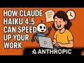 How Claude Haiku 4.5 Can Speed Up Your Work | Claude Code Haiku | Tech Edge AI