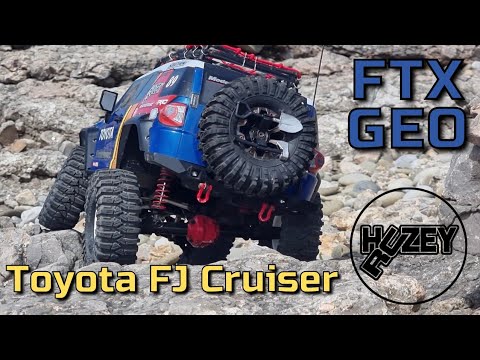 TOYOTA FJ Cruiser - FTX GEO - Rock Hopping RCCrawler RGT 86120 - YouTube