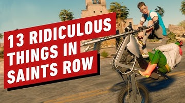 13 Ridiculous Things You Can Do in Saints Row