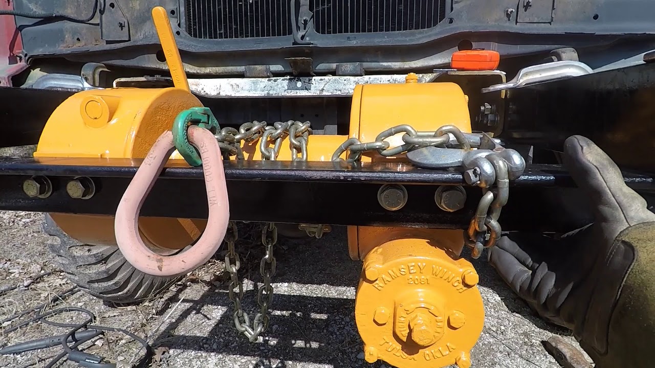 Ramsey 700R Winch Install Part 1 of 3