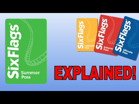 ANOTHER NEW Six Flags Season Pass! - Summer Pass EXPLAINED