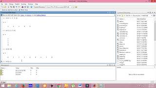 Matrices And Vectors using MATLAB