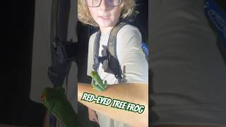 THIS Frog Almost Jumped on My FACE!