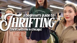 thrift with me in chicago (my top 5 thrift tips) + try on haul | thrift vlog #31