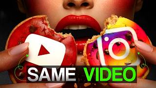 I Uploaded SAME Video On Youtube & Instagram For 3 DAYS (Shocking Result)