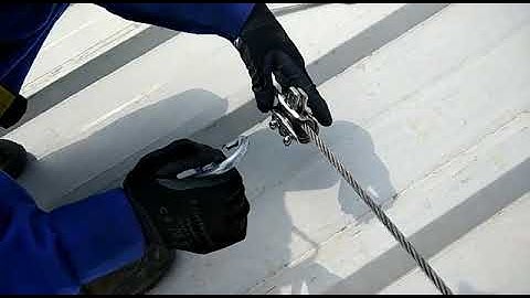 Life line installation