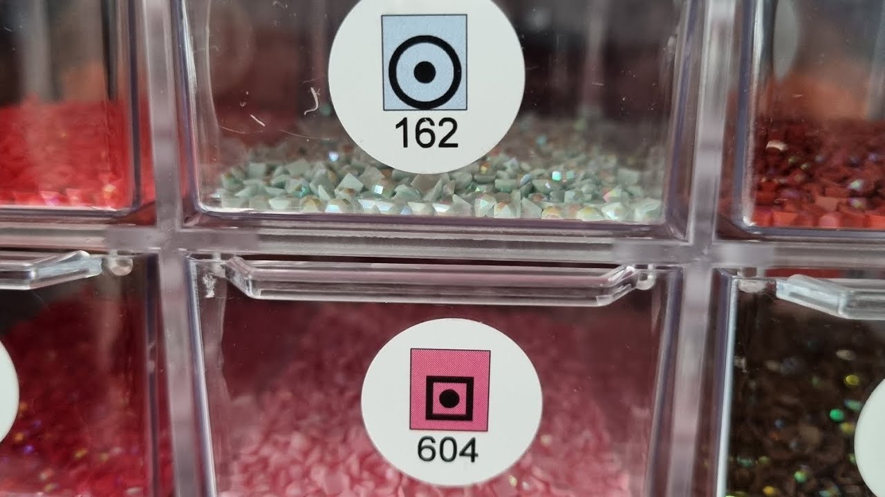 Diamond Painting mit Herz Vlog 23 neues System