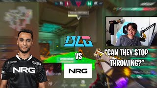 SEN TenZ Reacts To NRG Vs BLG Esports | VCT CHAMPIONS 2023