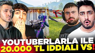 Youtuberlar İle 20.000 Tl Cezali 2Vs2 Kavga Çikti - Pubg Mobile