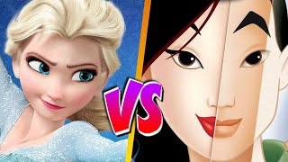 Mulan vs Elsa - BATALLAS DE RAP ANIMADAS