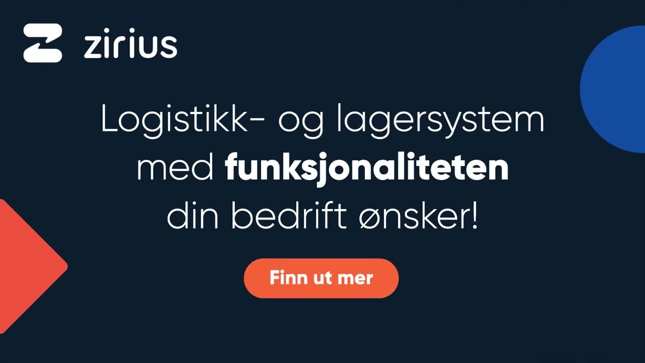 Lager- og logistikksystem for leverandører og grossister.