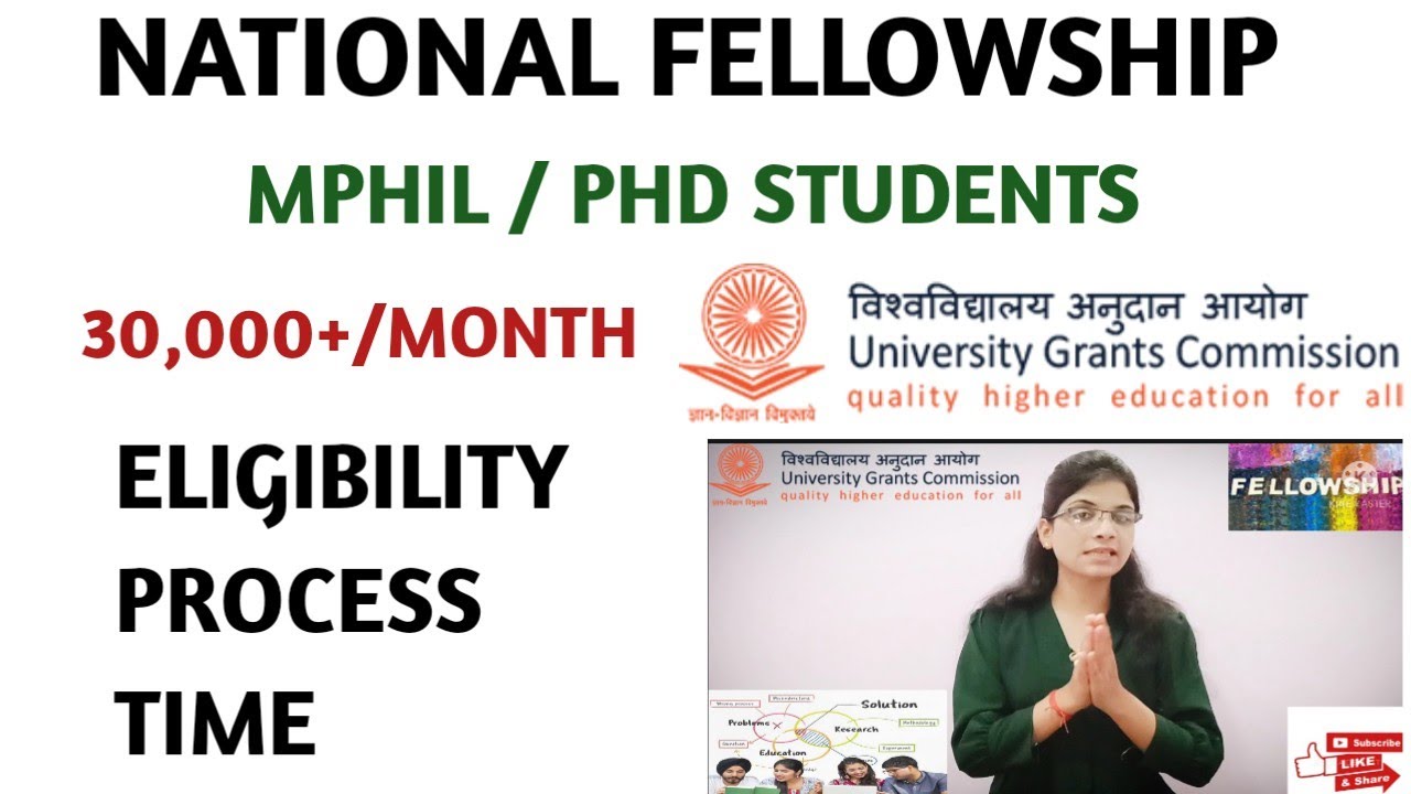 National Fellowship for OBC | Fellowship for Mphil/PhD Students |UGC | Full information |