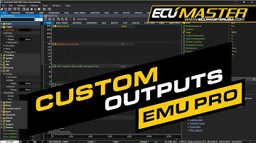 Configuring EMU PRO Custom Outputs | ECUMaster USA