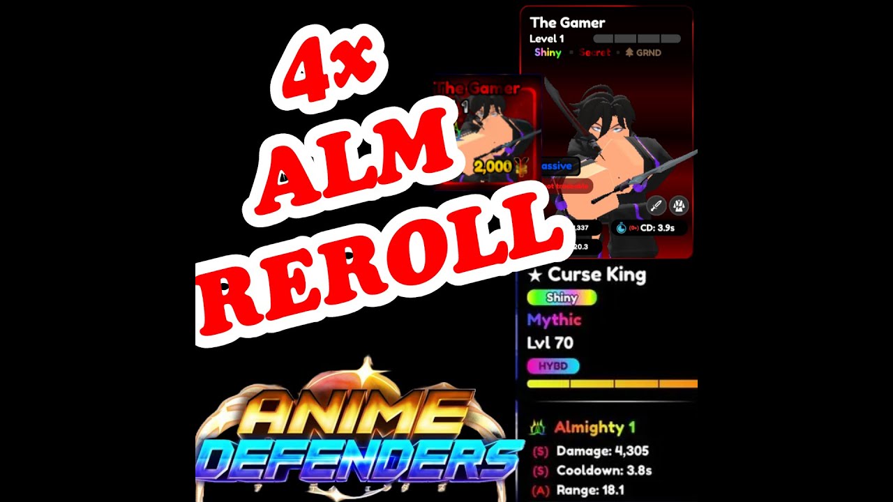 Trait Reroling REROLLING TRAITS IN ANIME DEFENDERS - YouTube