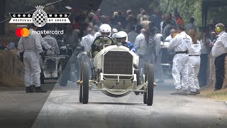 110 year-old Mercedes Grand Prix tackles FOS hill