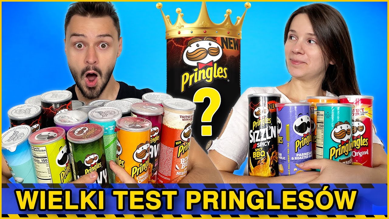 NAJWIĘKSZY TEST PRINGLESÓW! 28 SMAKÓW Z CAŁEGO ŚWIATA!