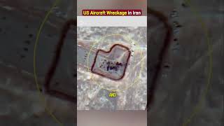 Satellite Imagery Shows Us Aircraft Wreckage