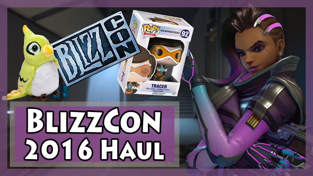 BlizzCon 2016 Haul! Overwatch | World of Warcraft | Funko Pop Vinyls