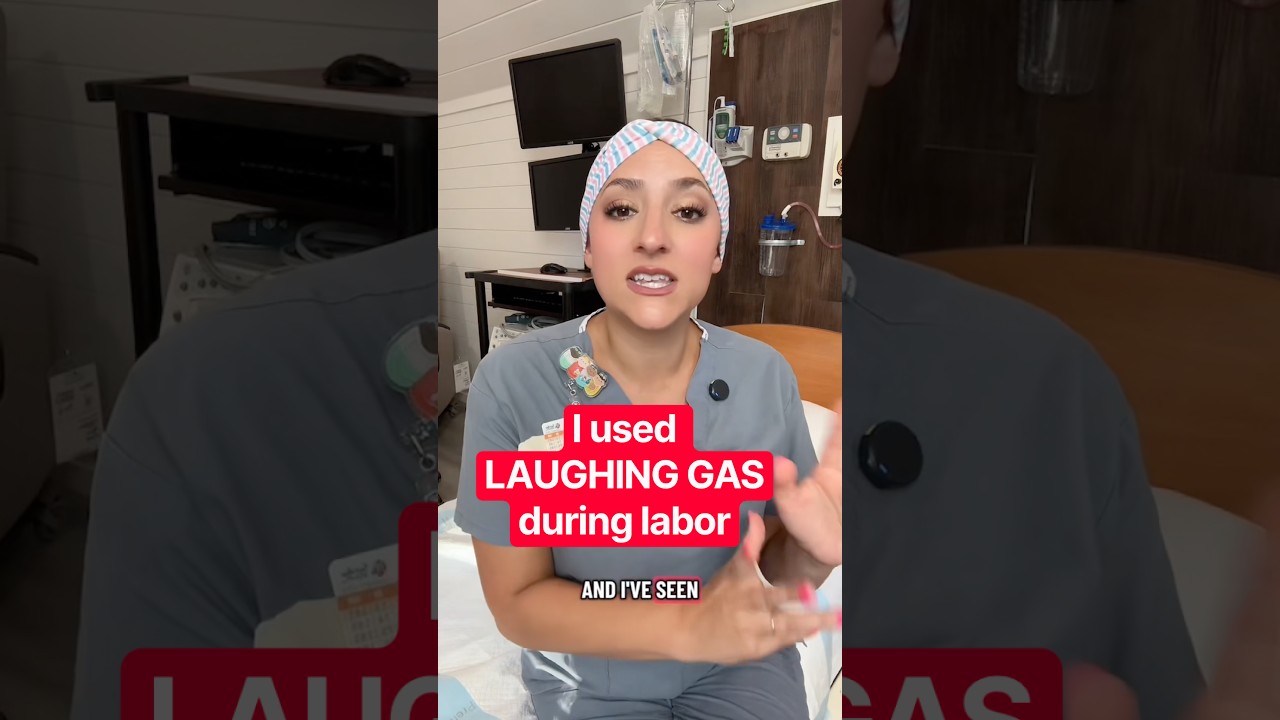 Laughing gas during labor?! #Pregnancy #Baby #Nurse #Mom
