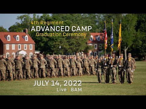 4th Regiment Advanced Camp Graduation