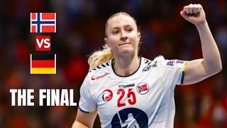 Germany vs Norway 2025 Women’s  Handball World Cup Final
